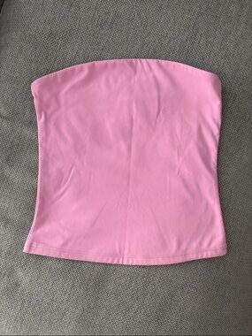 Strapless Pink Tube Top